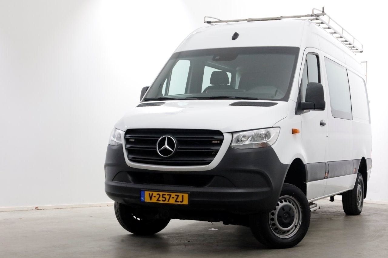 Mercedes-Benz Sprinter 314 CDI 143pk E6 L2H2 4x4 ZG1 D.C. Ai, Wit, Mercedes-Benz, Bedrijf, Onderhoudsboekje