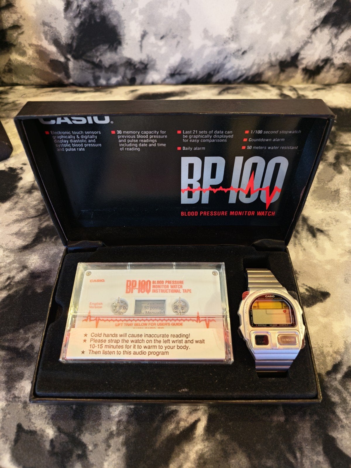 CASIO BP-100 100% NEUVE VINTAGE VERSION METAL, Casio, Enlèvement ou Envoi, Argent, Acier