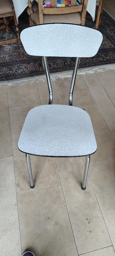 Vintage stoelen formica, Huis en Inrichting, Ophalen, Gebruikt, Vintage, Vier