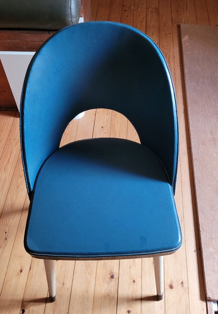 chaises de salle à manger vintage, Enlèvement, Bois