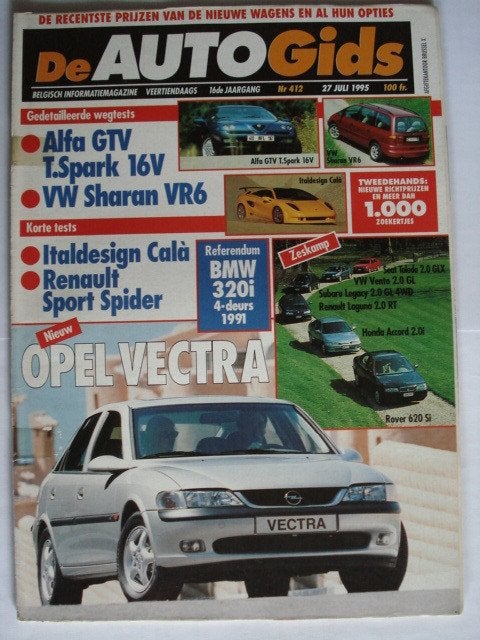 AutoGids 412, Verzenden, Gelezen, Algemeen