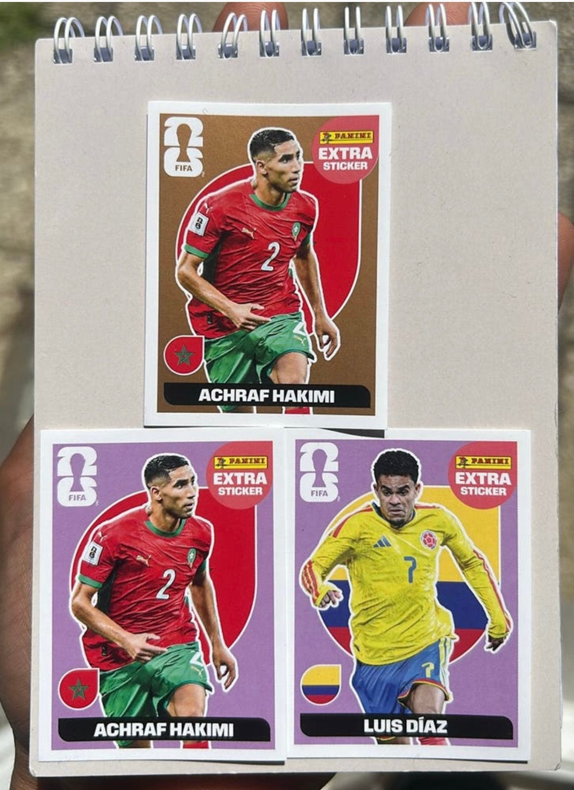 Autocollant rare ! Hakimi Gold, Enlèvement, Comme neuf