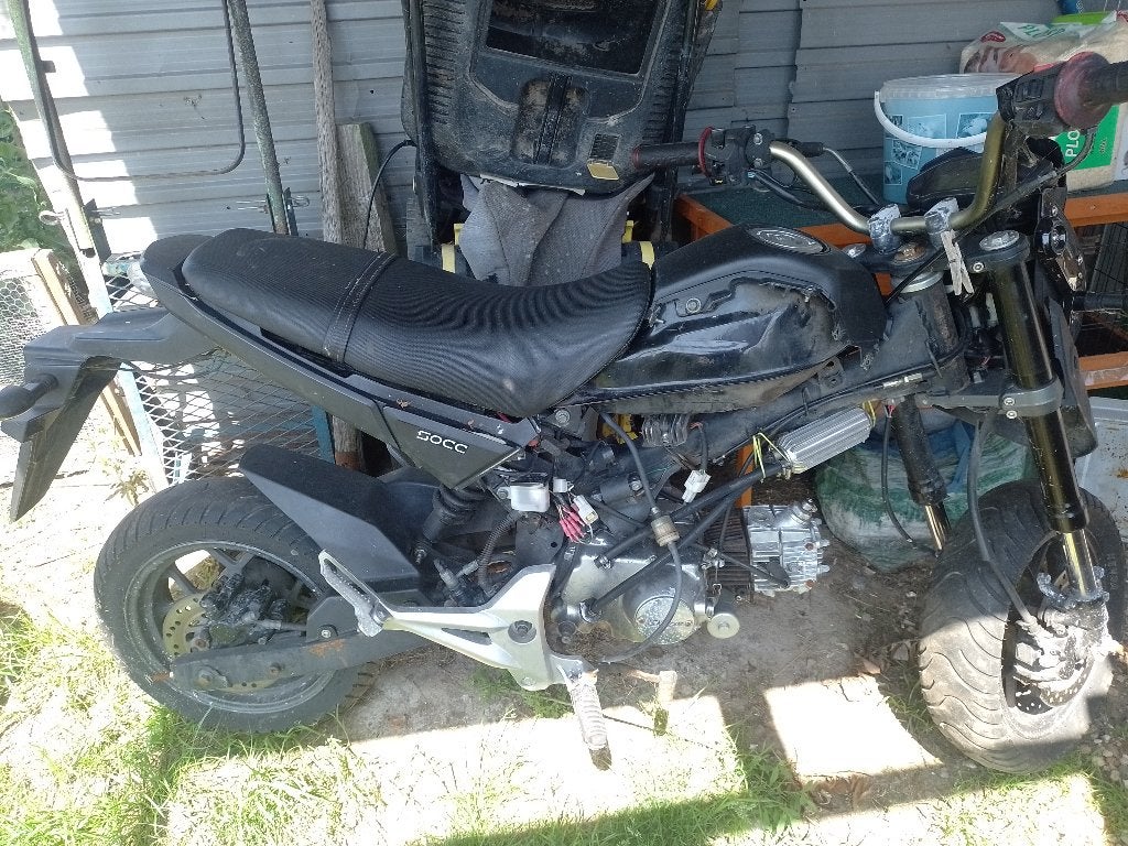 Bromer honda grom, Motoren, Ophalen