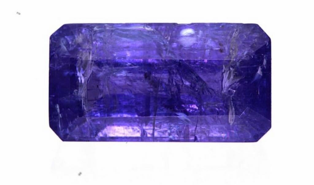 Tanzanite naturelle - 6,26 ct - Scelle, Ophalen of Verzenden, Zo goed als nieuw