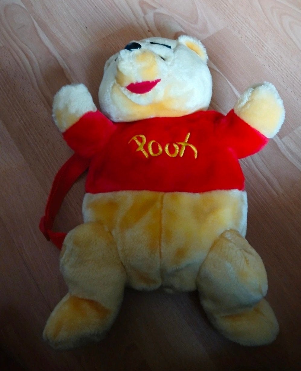 Schattige Winnie de Poeh rugzak voor peuter/kleuter, Kinderen en Baby's, Disney, Geel, Beer, Ophalen of Verzenden