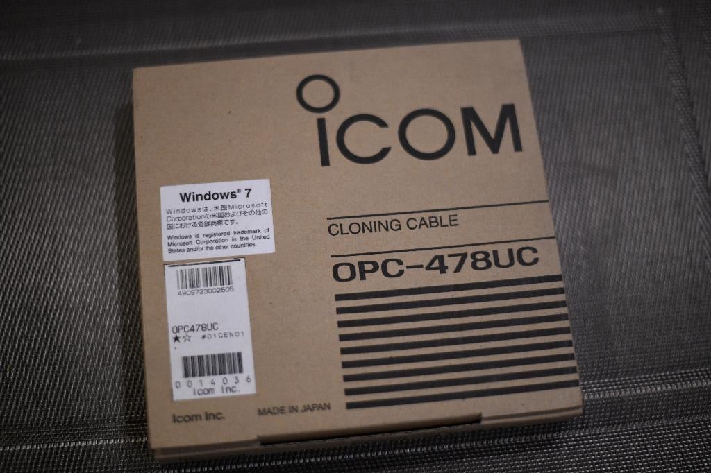 EMETTEUR & RECEPTEUR    CABLE DE CLONAGE OPC-478UC ICOM, Telecommunicatie, Ophalen, Zo goed als nieuw, Zender en Ontvanger