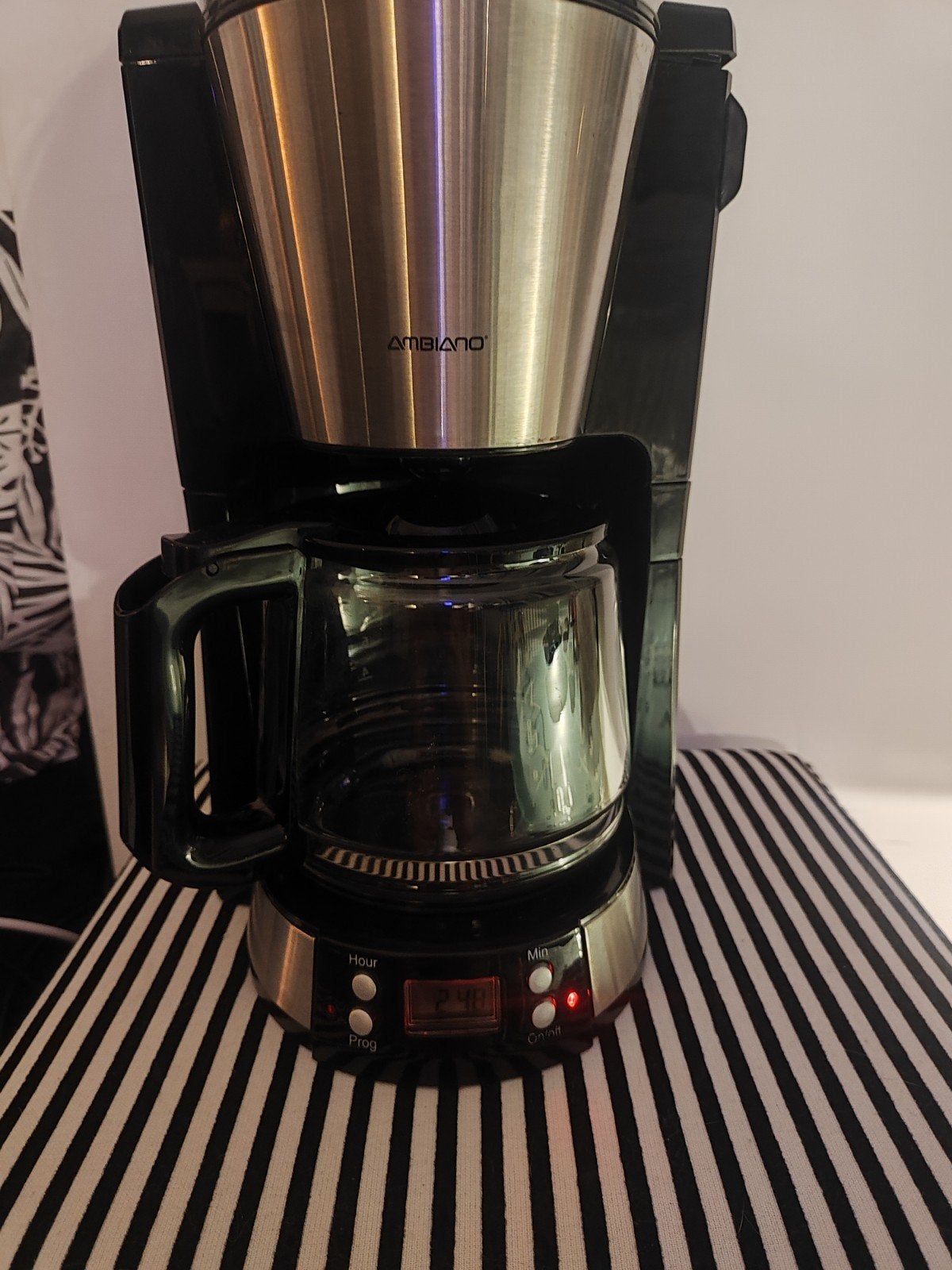Cafetière à filtre Ambiano, Café moulu, Réservoir d'eau amovible, Enlèvement ou Envoi, Comme neuf