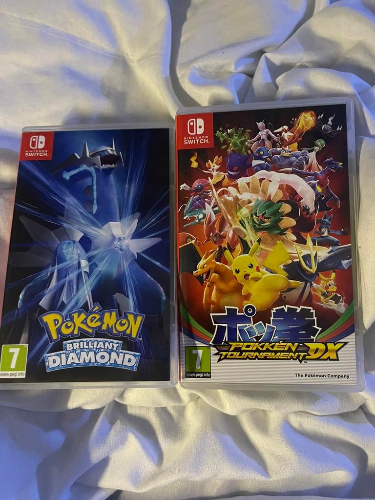 2 jeux switch pokemon, Enlèvement, Comme neuf
