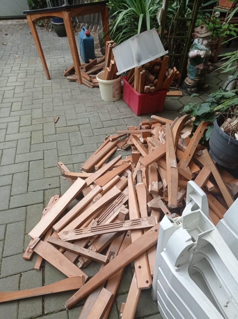 GRATIS partij brandhout, Tuin en Terras, Brandhout, Beukenhout, Ophalen