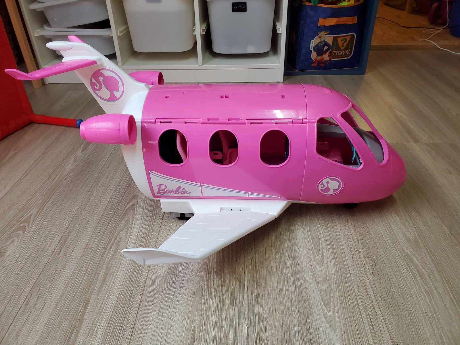 barbie droomvliegtuig, Kinderen en Baby's, Ophalen, Gebruikt, Barbie