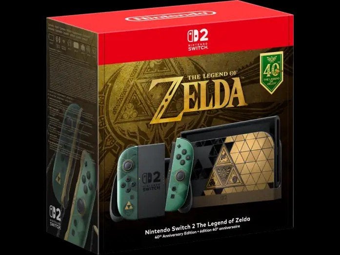 40e anniversaire de la Nintendo Switch 2 : La légende de Zel, Enlèvement ou Envoi, Neuf