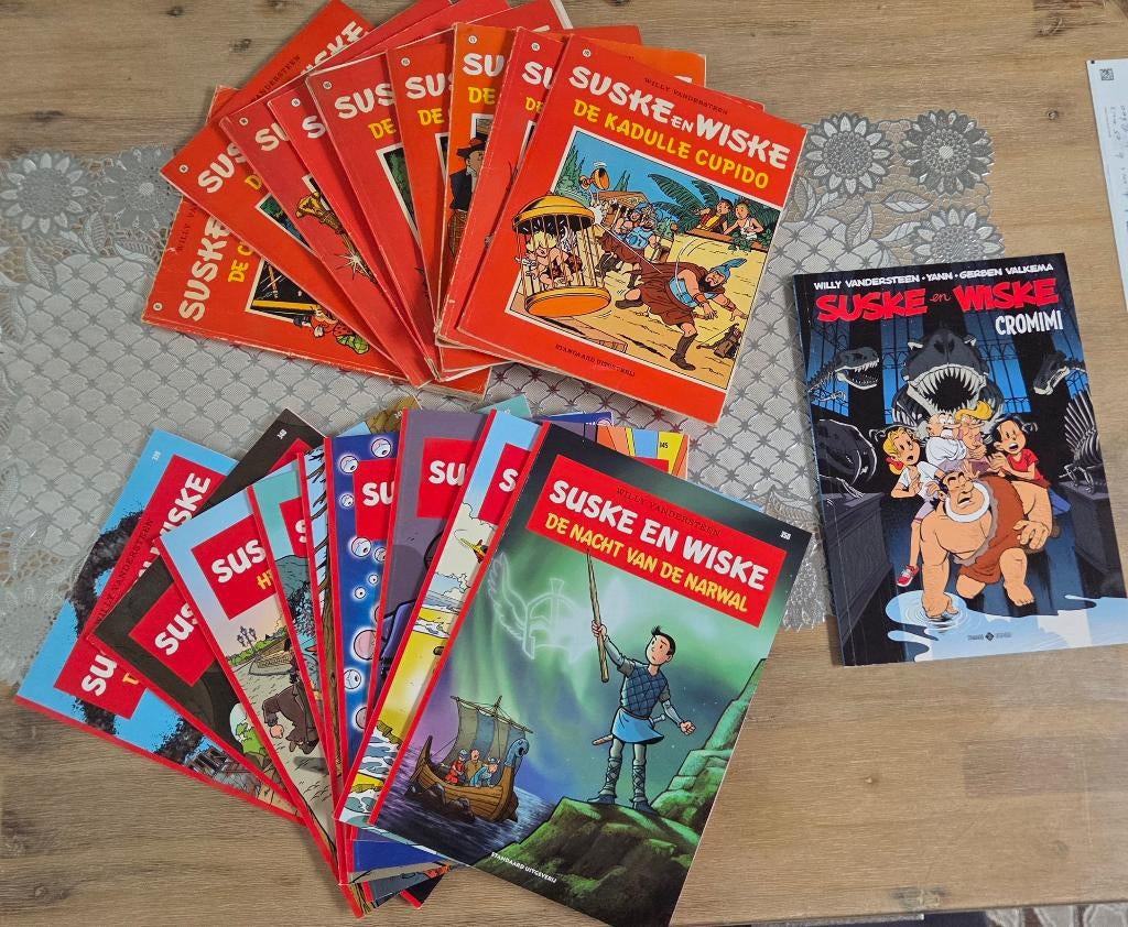 Lot Strips: Jommeke, Suske En Wiske, FC de Kampioenen & Meer, Boeken, Gelezen, Jef Mys, Ophalen of Verzenden, Meerdere stripboeken