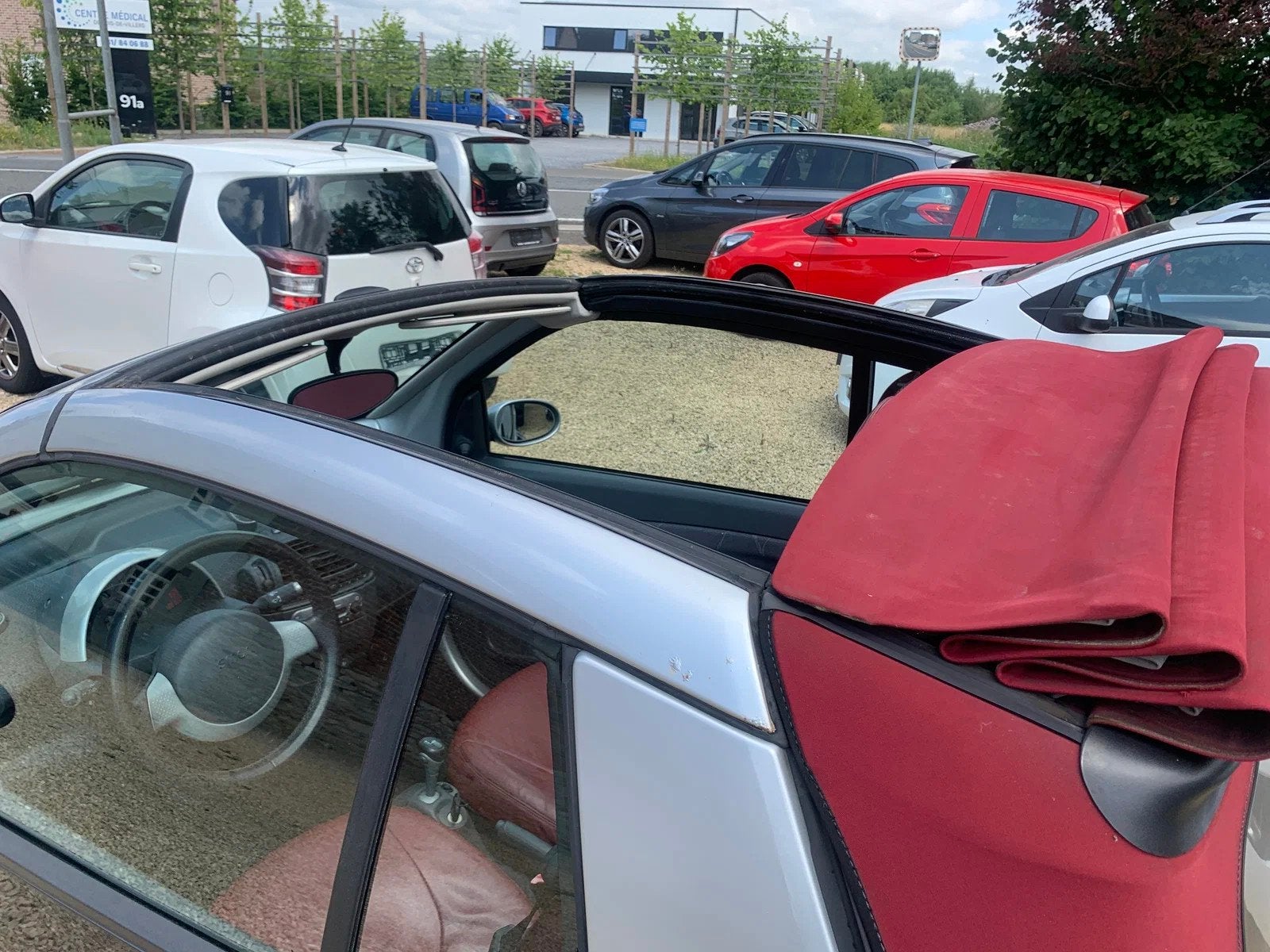 Smart Cabrio Fortwo SunrayAutomatique...Cuir...Airco..., Autos, Cuir, Achat, Entreprise, 2 cylindres