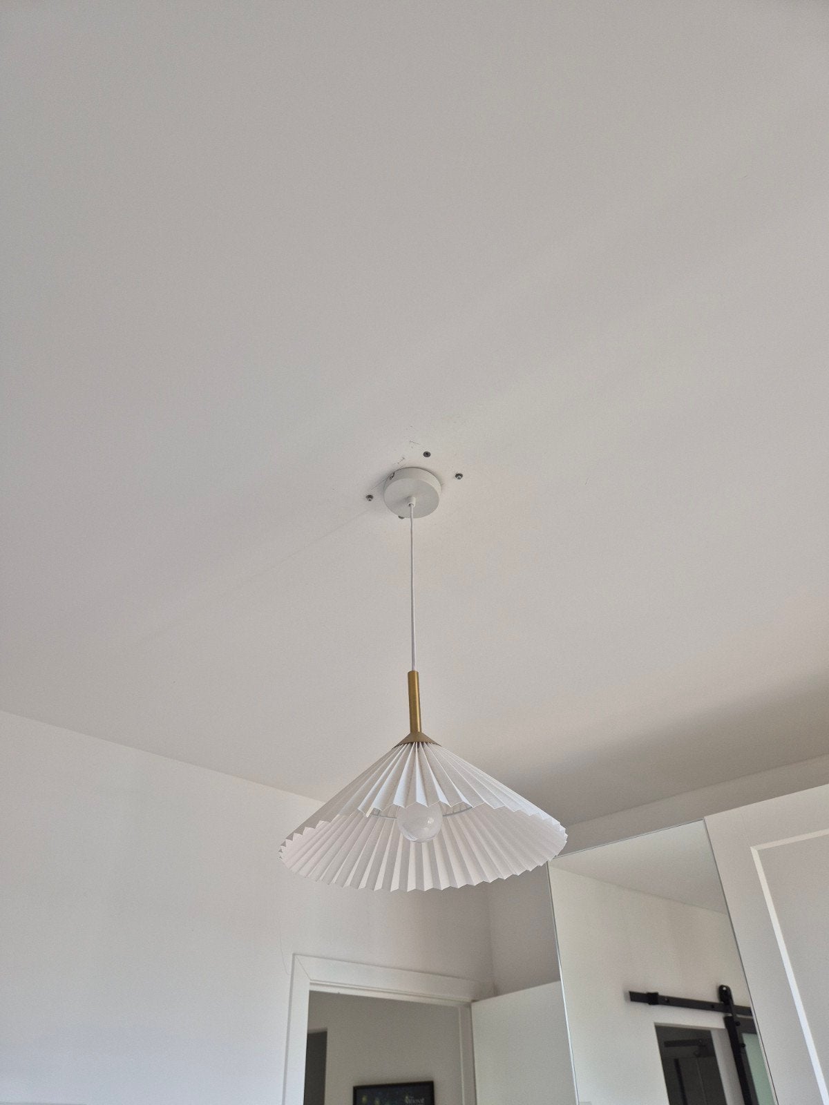 Witte kaplamp, Huis en Inrichting, Ophalen