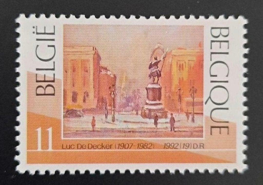 België: OBP 2488 ** Kerstmis en Nieuwjaar 1992., Kerst, Frankeerzegel, Ophalen of Verzenden, Zonder stempel