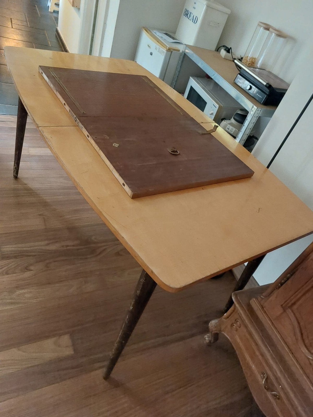 GRATIS Eettafel, Ophalen