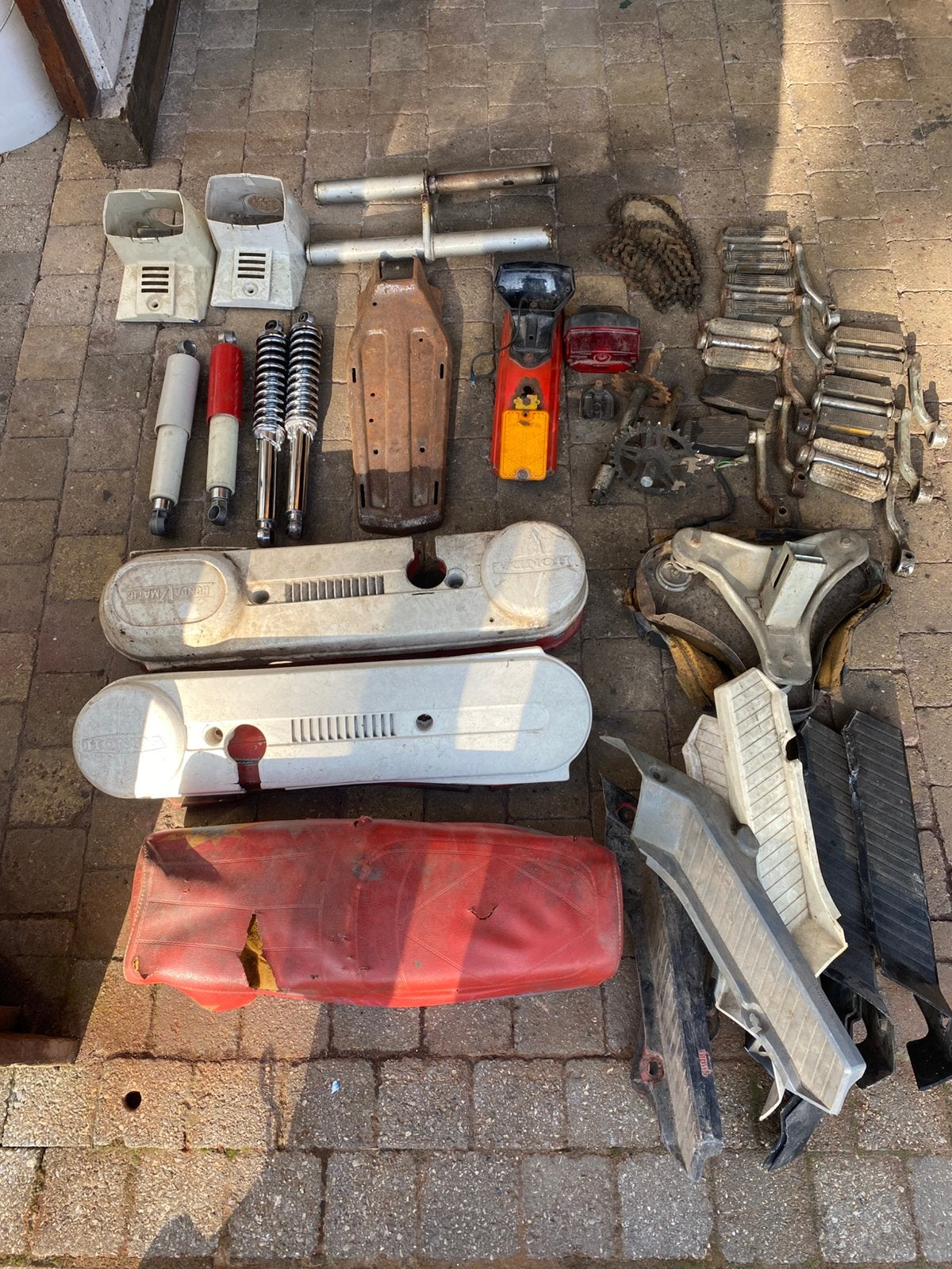 Honda camino, Fietsen en Brommers, Ophalen, Gebruikt, Zadel, Overige merken