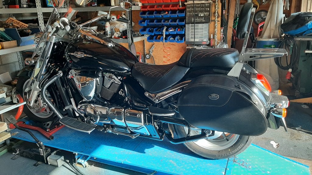 Chopper Suzuki vlr 1800, Motoren, Motoren | Suzuki, 2 cilinders, LED Verlichting, Gebruikt, Particulier