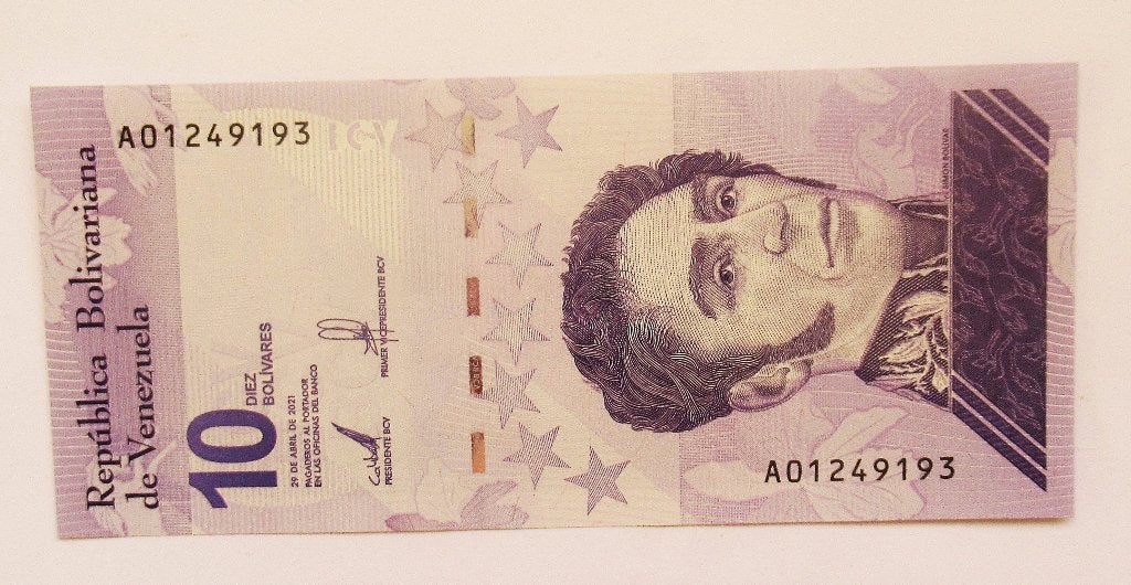 Venezuela 10 Bolivares 2021, Postzegels en Munten, Bankbiljetten | Amerika, Verzenden, Zuid-Amerika