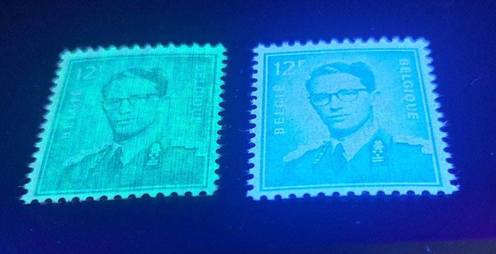 Belgique OPC 1371 + 1371P3 H.M. Roi Baudouin **, Neuf, Enlèvement ou Envoi, Non oblitéré, Chefs d'Etat