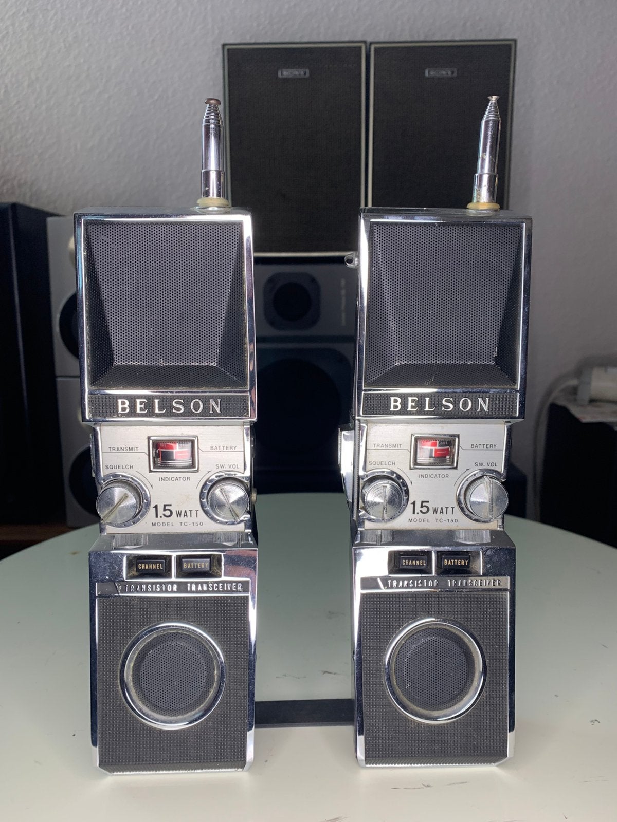 Talkie Walkie Belson TC-150, Télécoms, Talkies-walkies & Walkies-talkies, Enlèvement, Talkie-walkie ou Walkie-talkie