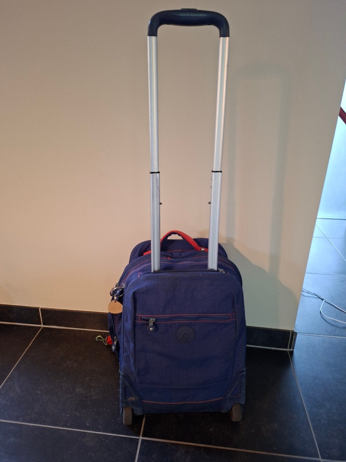 Trolley kipling boekentas, Enlèvement, Utilisé, Bleu