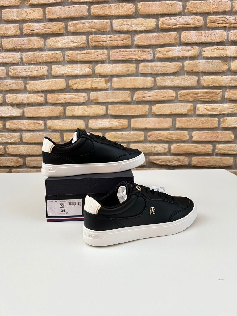 Sneakers - Dames 38 Tommy Hilfiger, Kleding | Dames, Tommy hilfiger, Zwart, Nieuw, Ophalen of Verzenden