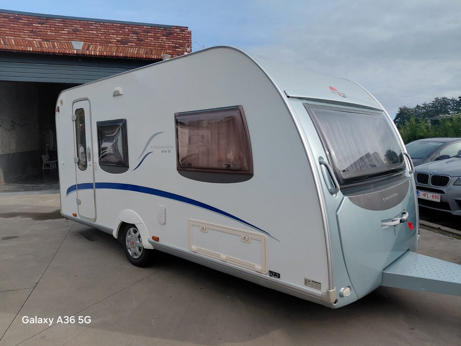 caravan burstner 4 personen Bouwjaar 2006, Jusqu'à 4, Entreprise, Lit fixe, Douche