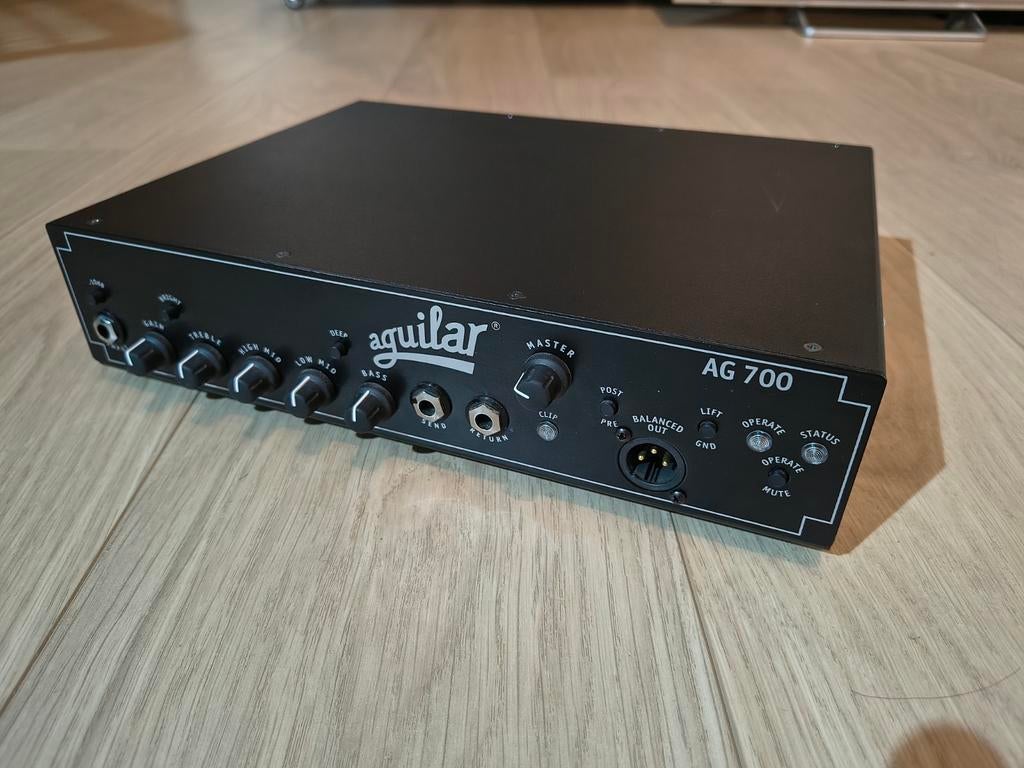 Aguilar AG700, Musique & Instruments, Amplis | Basse & Guitare, Enlèvement, Comme neuf, Guitare basse, 100 watts ou plus