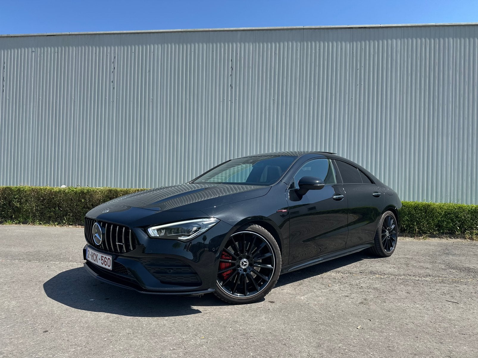 Mercedes CLA 250 4MATIC AMG | Pano | Full | Excellent état, Autos, Achat, Euro 6, Carnet d'entretien, Noir
