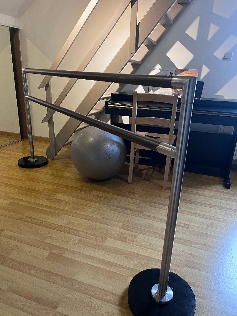 Barre double de danse classique 2,2 mètres Neuf, Enlèvement, Comme neuf, Autres types