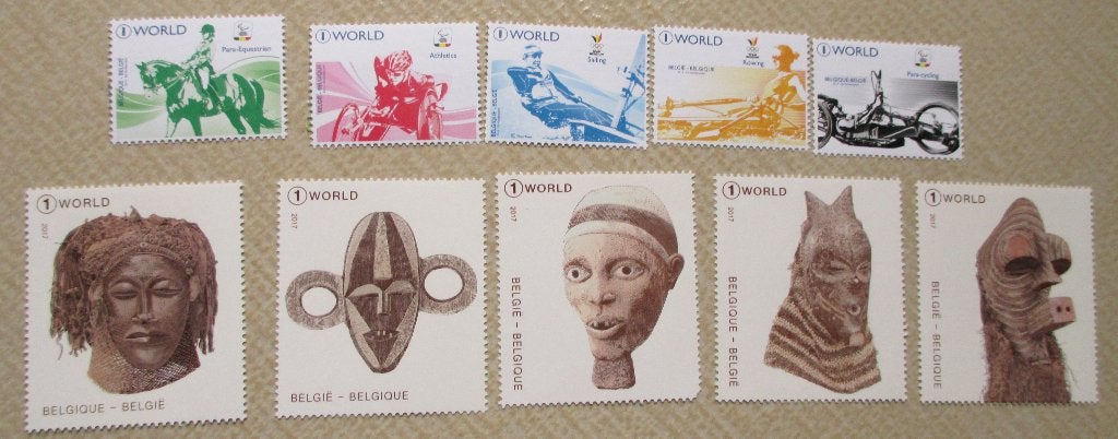 10 nieuwe postzegels voor verzendingen wereldwijd, Postzegels en Munten, Frankeerzegel, Ophalen of Verzenden, Zonder stempel, Postfris