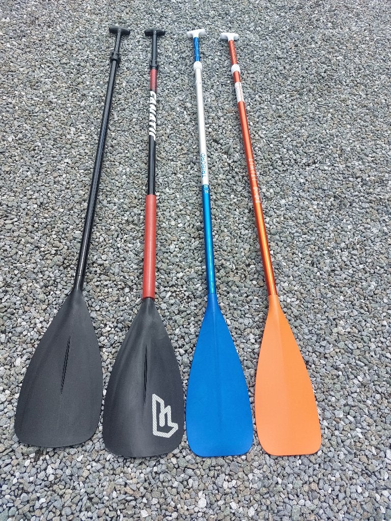 Sup peddel Naish Fanatic tribord en itwit, Watersport en Boten, Ophalen of Verzenden, Zo goed als nieuw, SUP-peddels