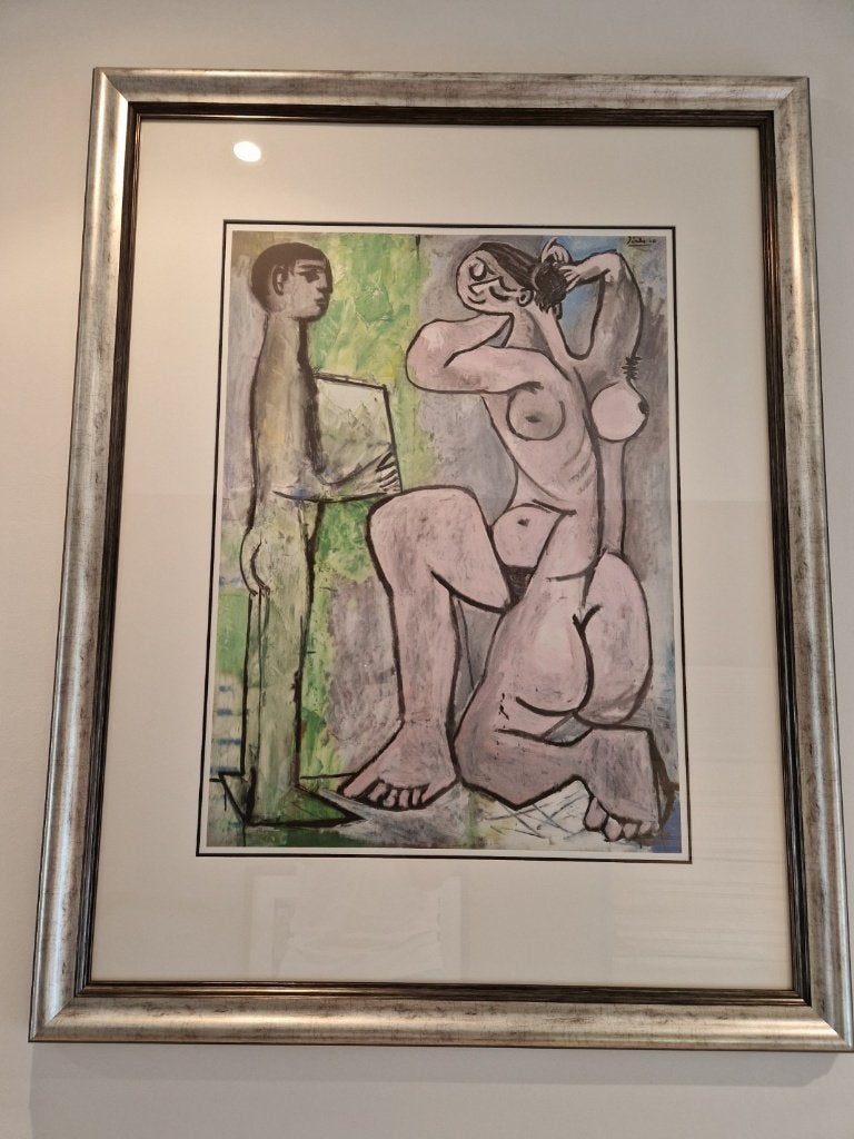 La Coiffure Door Pablo Picasso, Antiquités & Art, Avec certificat d'authenticité, Abstrait, Enlèvement, Lithographie