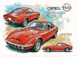 gevraagd Opel Gt 1100, Enlèvement, Opel