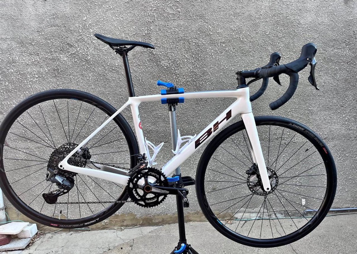 Bh Ls 1 carbon koersfiets, Fietsen en Brommers, Fietsen | Racefietsen, Zo goed als nieuw, Carbon, Ophalen