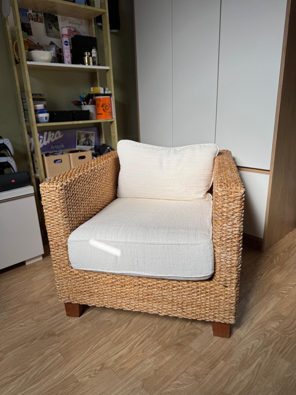 Rotan zetel, Ophalen, Zo goed als nieuw
