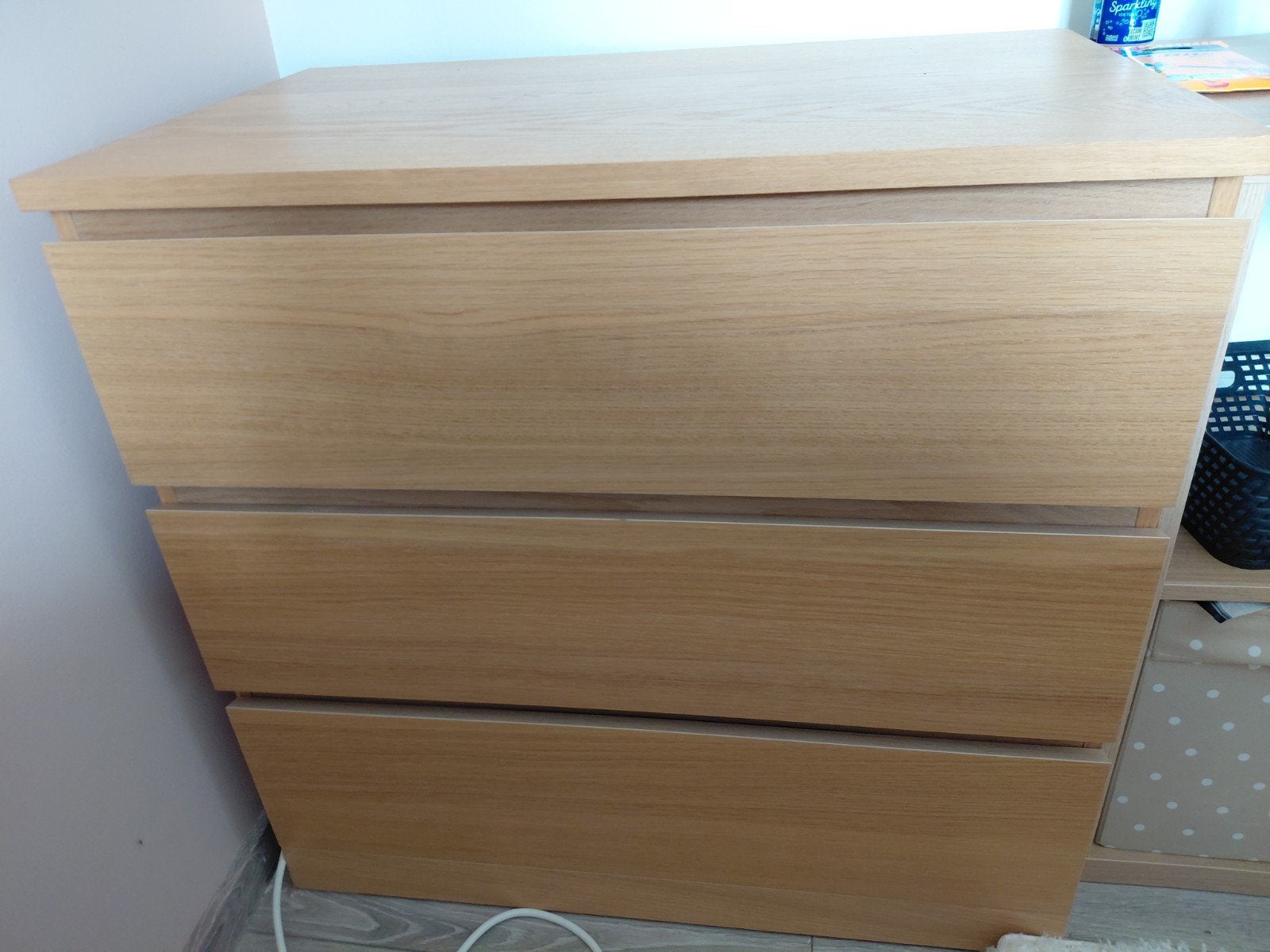 Ikea kast malm, Ophalen