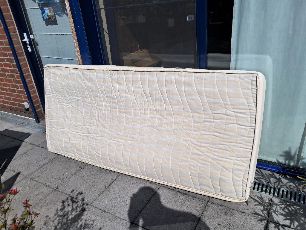 1 persoonsmatras, Huis en Inrichting, Slaapkamer | Matrassen en Bedbodems, Ophalen, Gebruikt, 90 cm, Eenpersoons