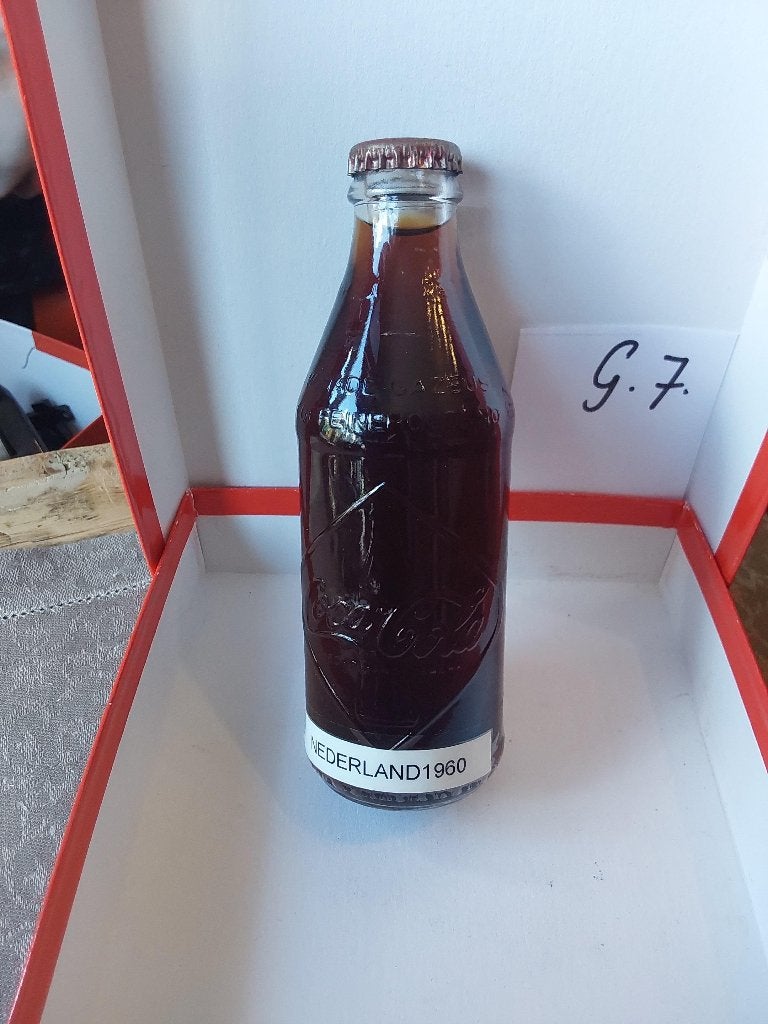 Coca Cola Fles Diamond Logo Nederland Schiedam, Verzamelen, Ophalen of Verzenden, Zo goed als nieuw