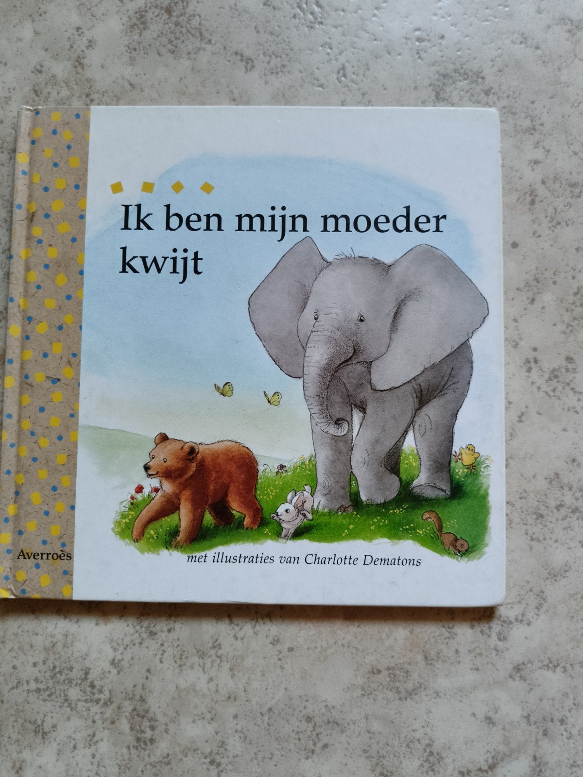 kleuterboek ik ben mijn moeder kwijt, Enlèvement