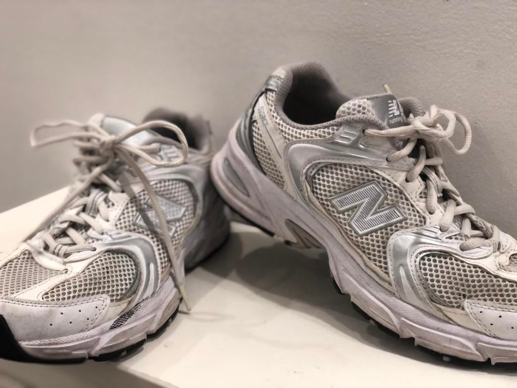 New ballance 530 Wit Maat 40.5, Ophalen, Sneakers, Gedragen, Wit