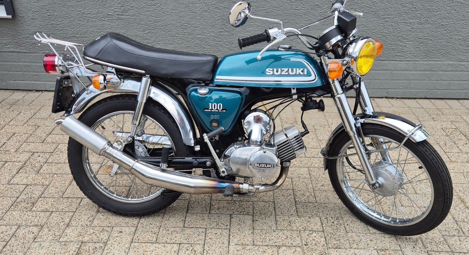 Suzuki ac100, Ophalen, 4 versnellingen, 100 cc