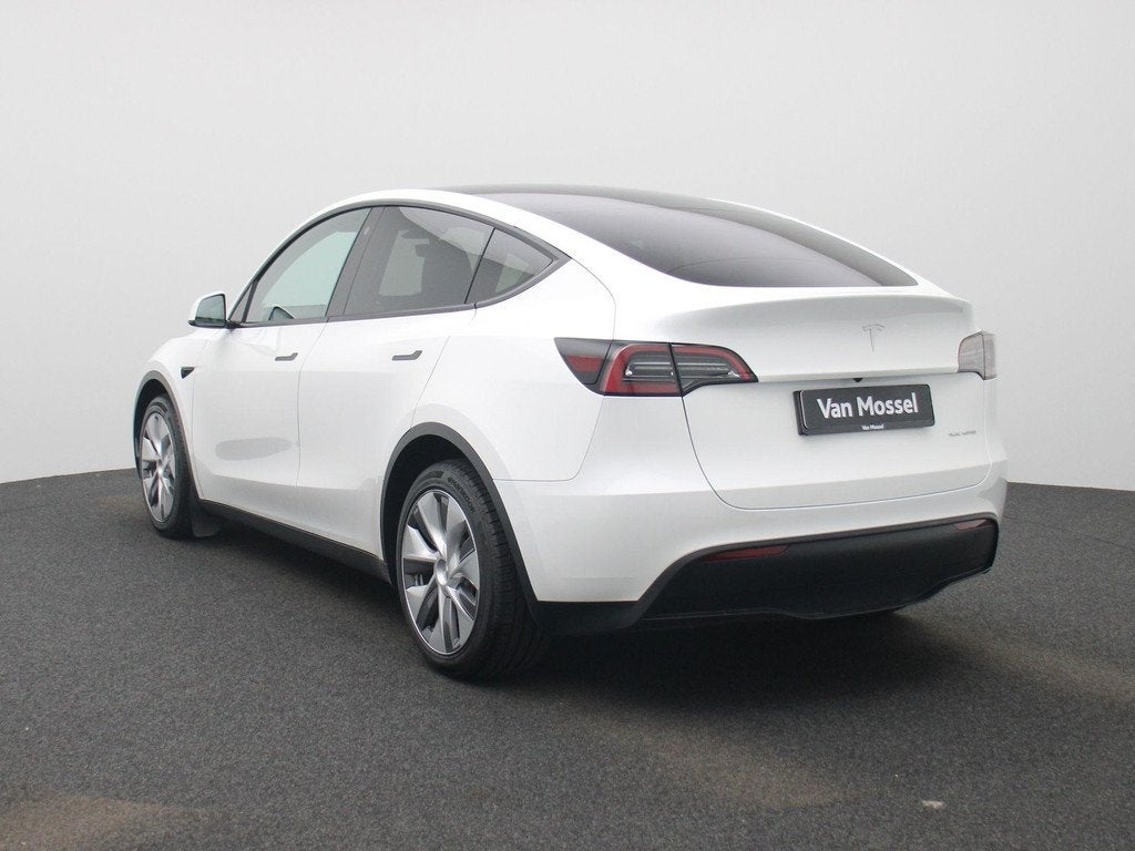 TESLA Model Y Long Range Dual Motor AWD, Auto's, Stof, Wit, 5 zetels, 1588 kg