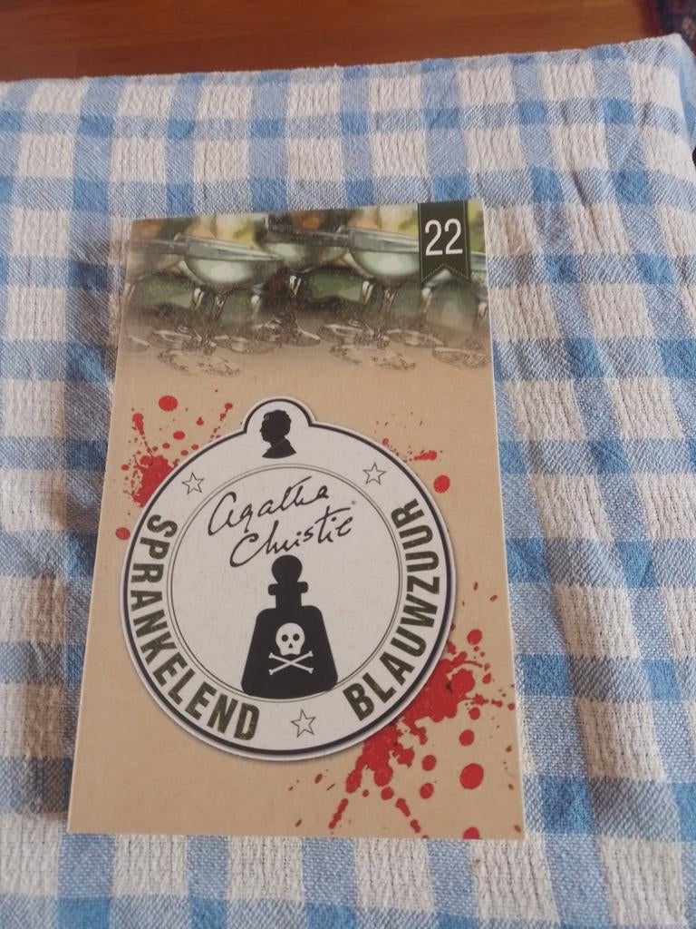 Agatha Christie sprankelend Blauwzuur, Enlèvement ou Envoi, Neuf, Agatha Christie