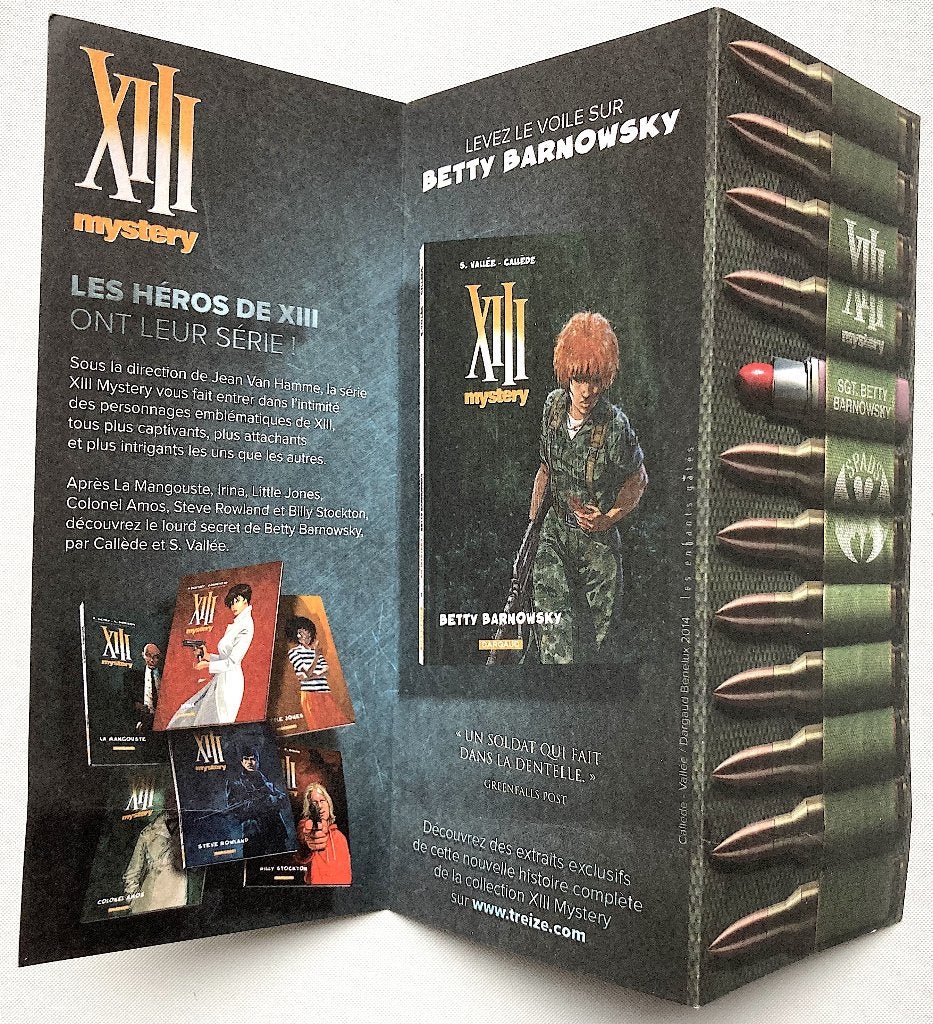 13 XIII Mystery lXIII tome 23 - Le Message Du Martyr PUB, Livres, Une BD, Envoi, Neuf