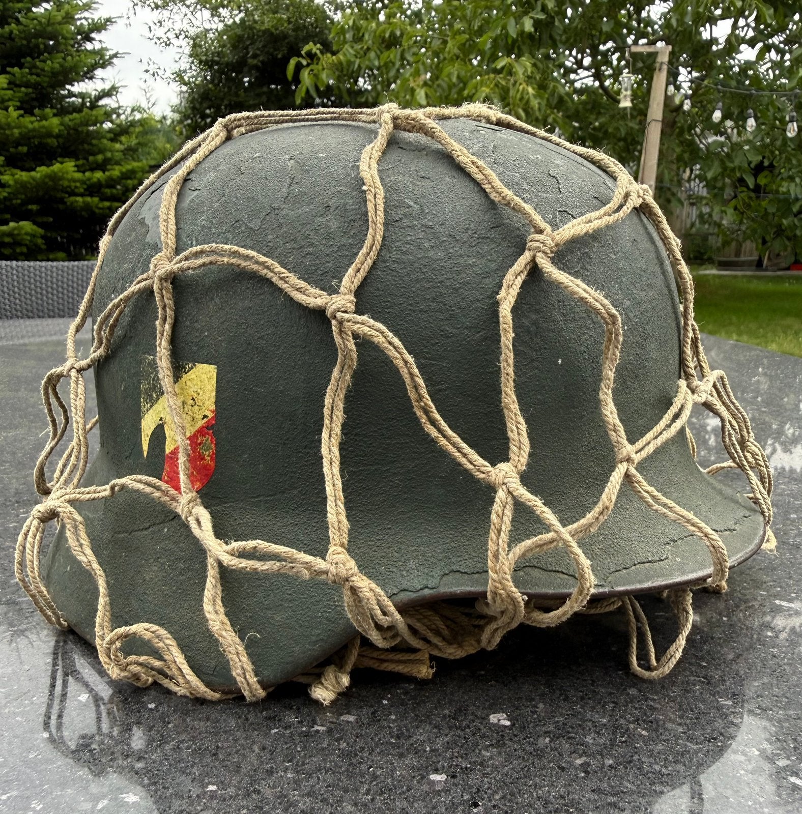 Duitse helm, Verzamelen, Ophalen of Verzenden