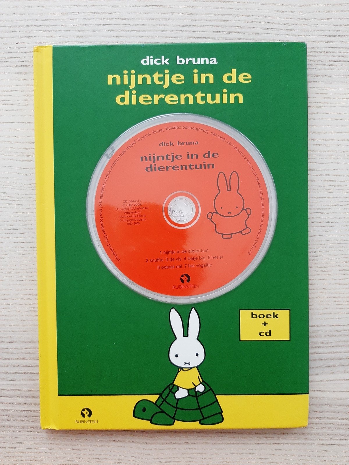 NIJNTJE in de dierentuin met CD, Ophalen