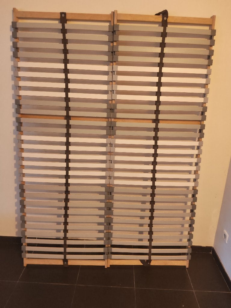 LÖNSET Lattenbodem, 2X 70x200 cm, Queen size, 140 cm, Enlèvement, Utilisé
