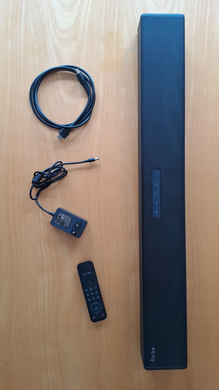 PEAQ PSB 150 Soundbar – Werkt perfect, Audio, Tv en Foto, Soundbars, Ophalen of Verzenden, Bluetooth, Zo goed als nieuw
